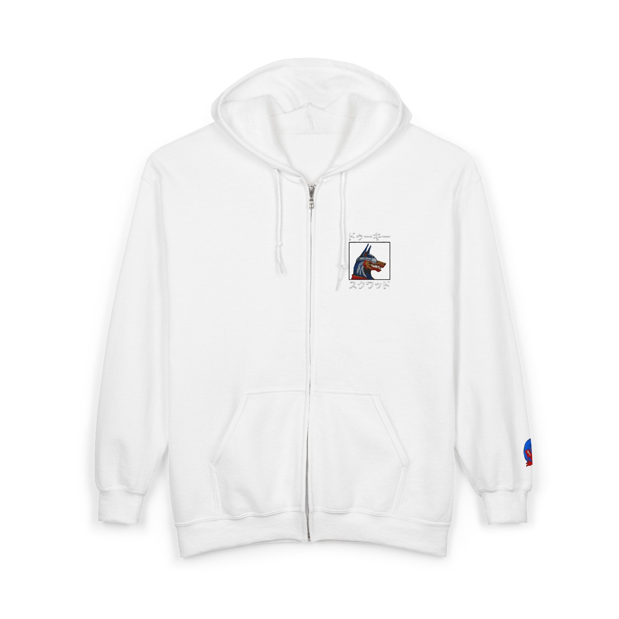 Dooky Squad unisex heavy blend full-zip hooded sweatshirt