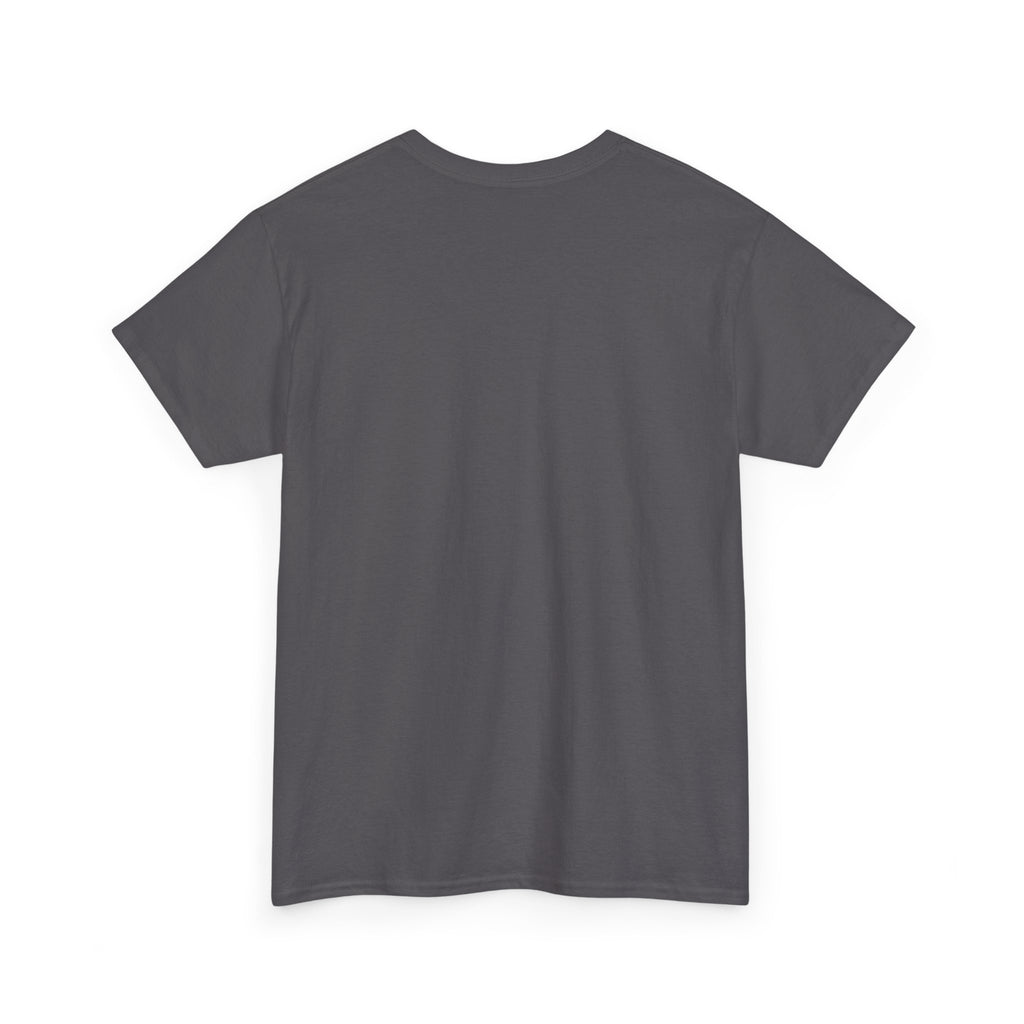 Yin Yang Brushstroke T-Shirt — Red & Blue Balance Graphic Tee