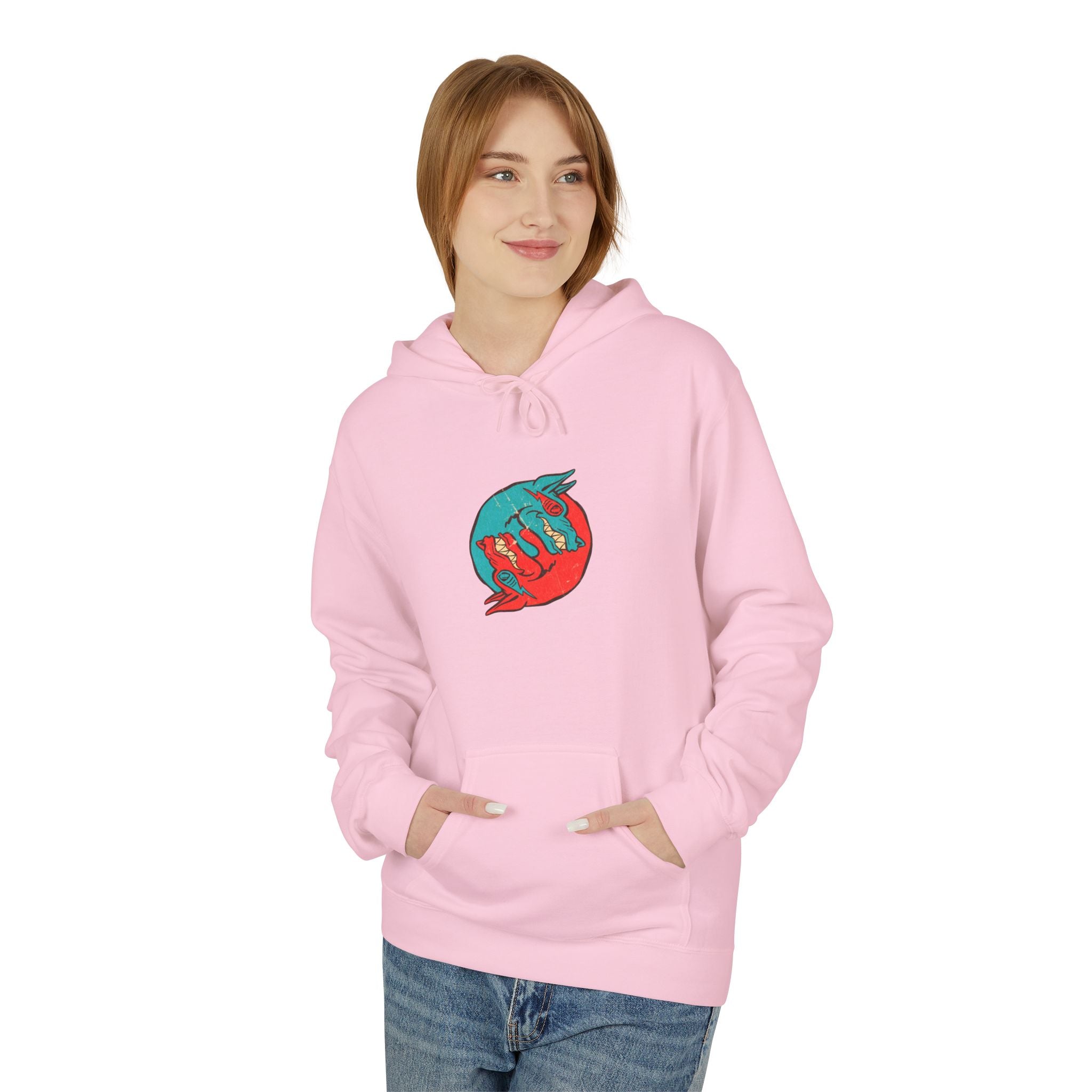 Dooky Squad comic cover hoodie with superhero graphic back print