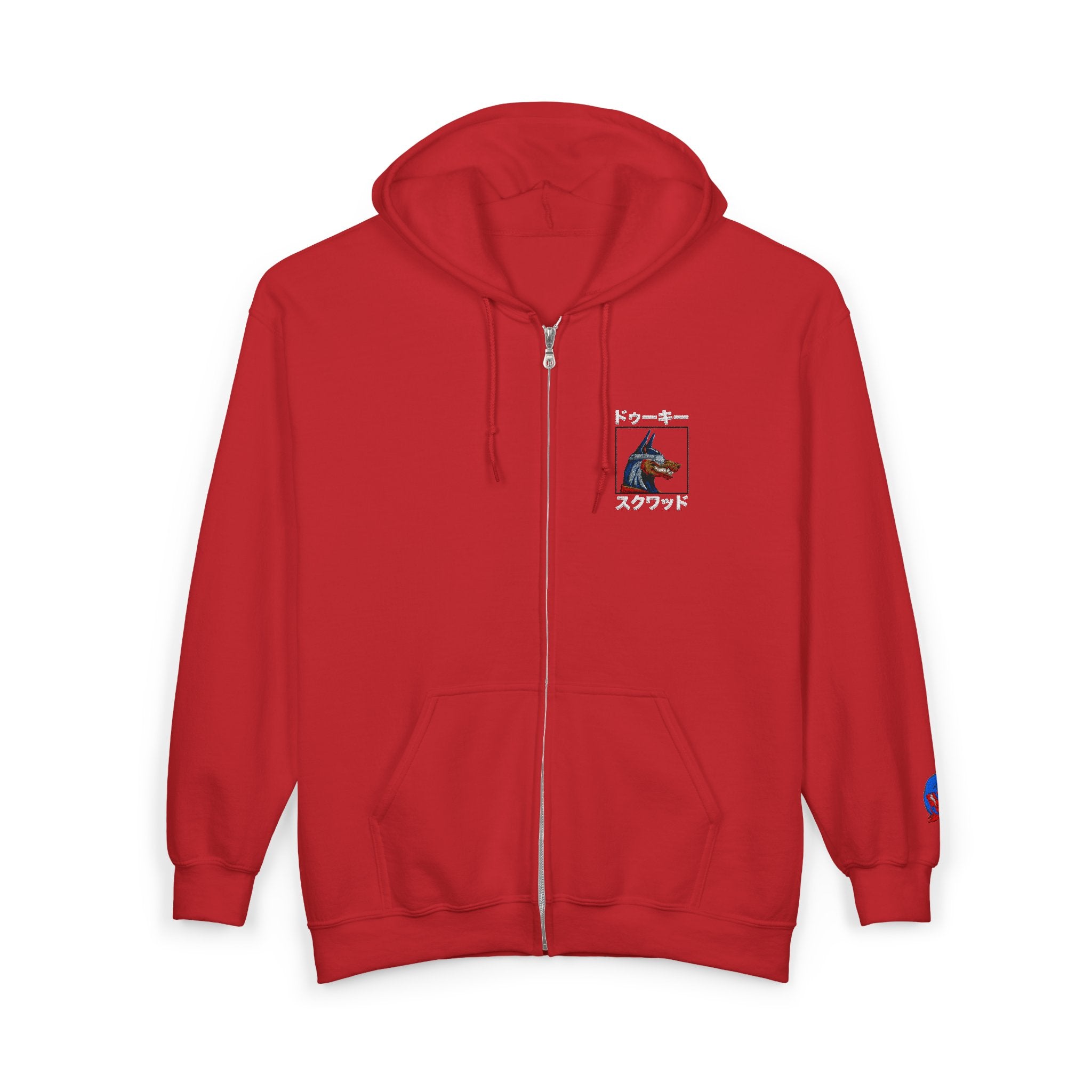 Dooky Squad unisex heavy blend full-zip hooded sweatshirt