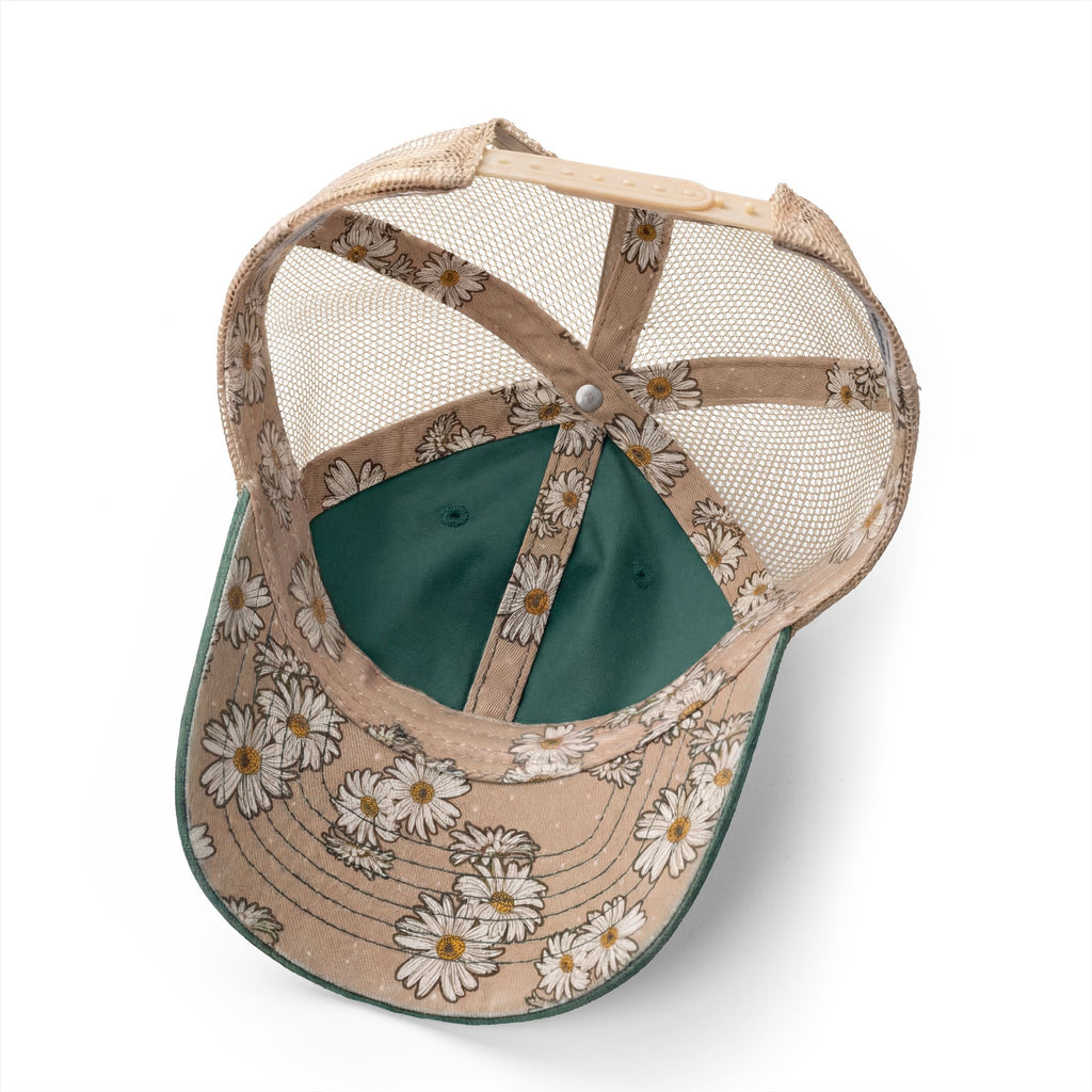 Dooky Squad yin yang women's washed mesh-back trucker cap