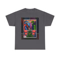 Dooky Squad manga comic tee with neon yin yang back print