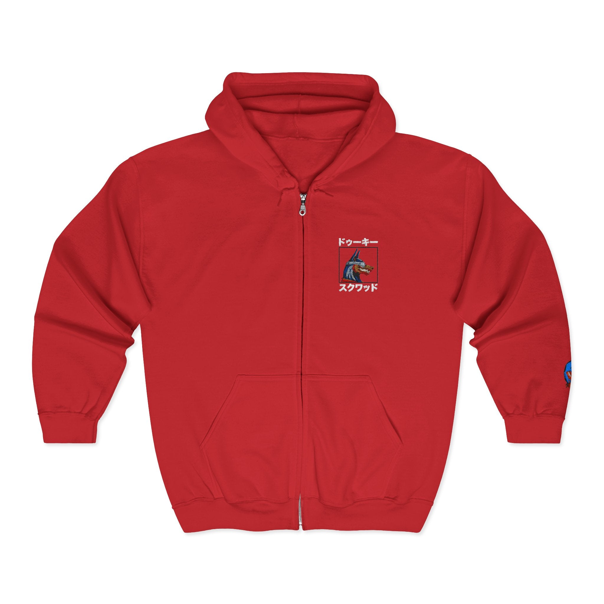 Dooky Squad unisex heavy blend full-zip hooded sweatshirt