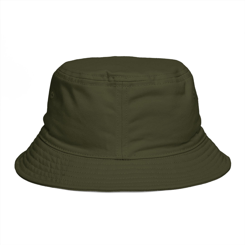 Dooky Squad manga design bucket hat with Katta Kanna text