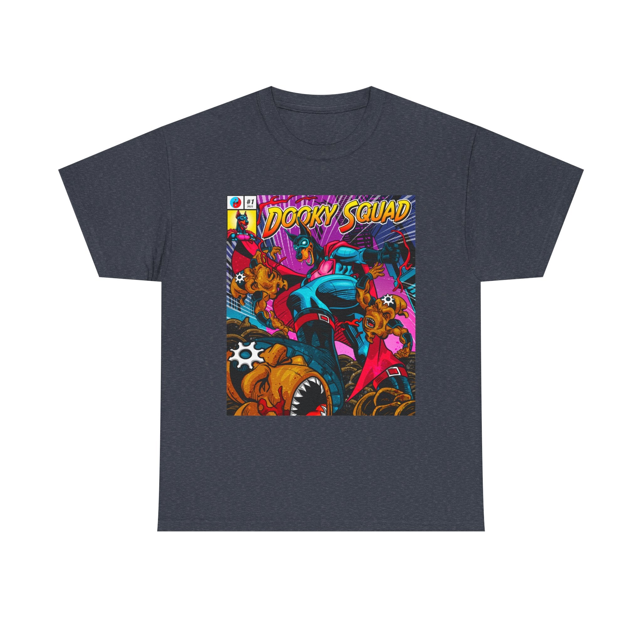 Dooky Squad OG Art tee, retro superhero graphic crewneck