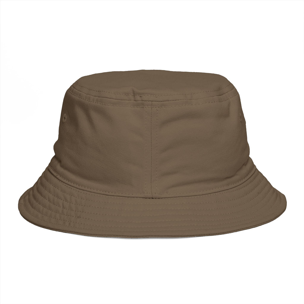 Dooky Squad manga design bucket hat with Katta Kanna text