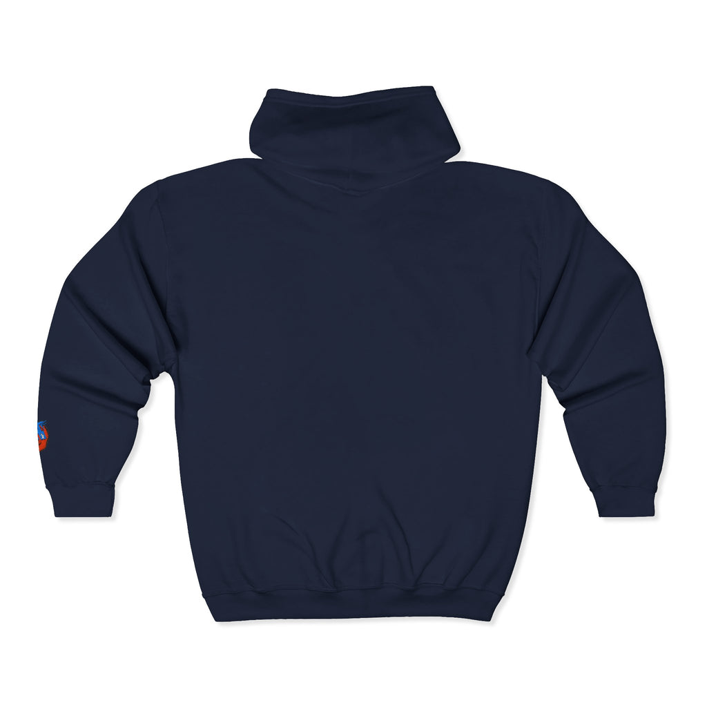 Dooky Squad unisex heavy blend full-zip hooded sweatshirt