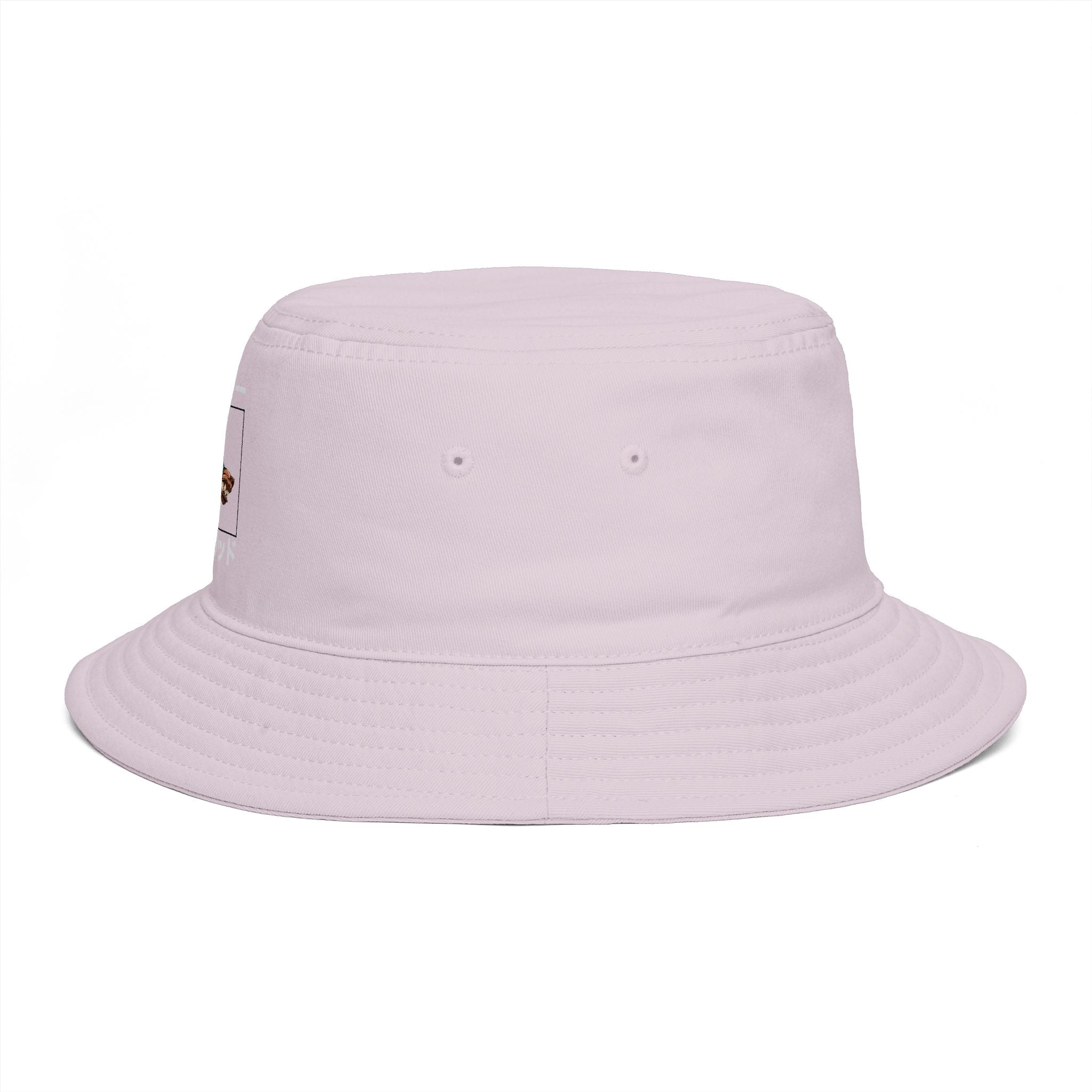 Dooky Squad manga design bucket hat with Katta Kanna text