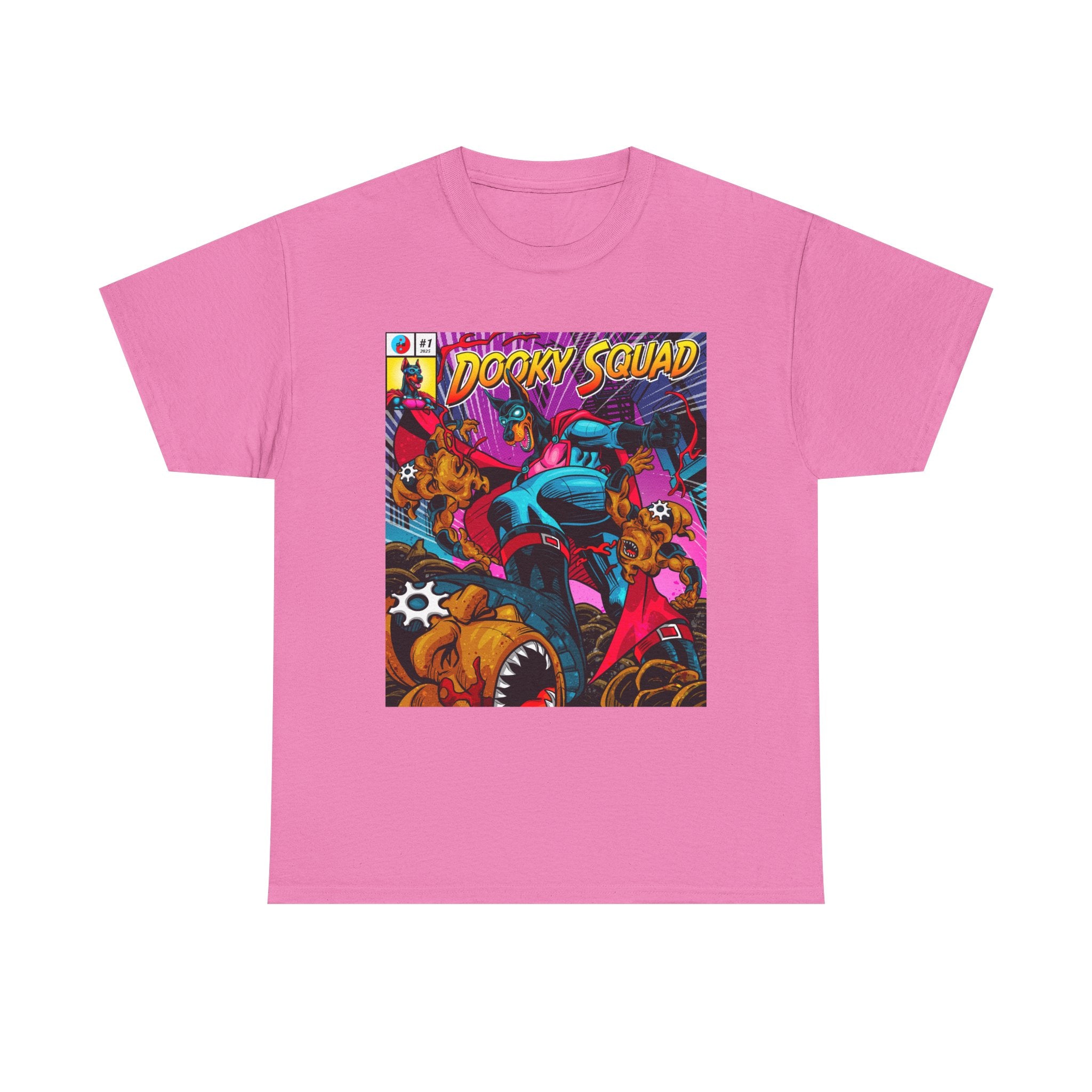 Dooky Squad OG Art tee, retro superhero graphic crewneck