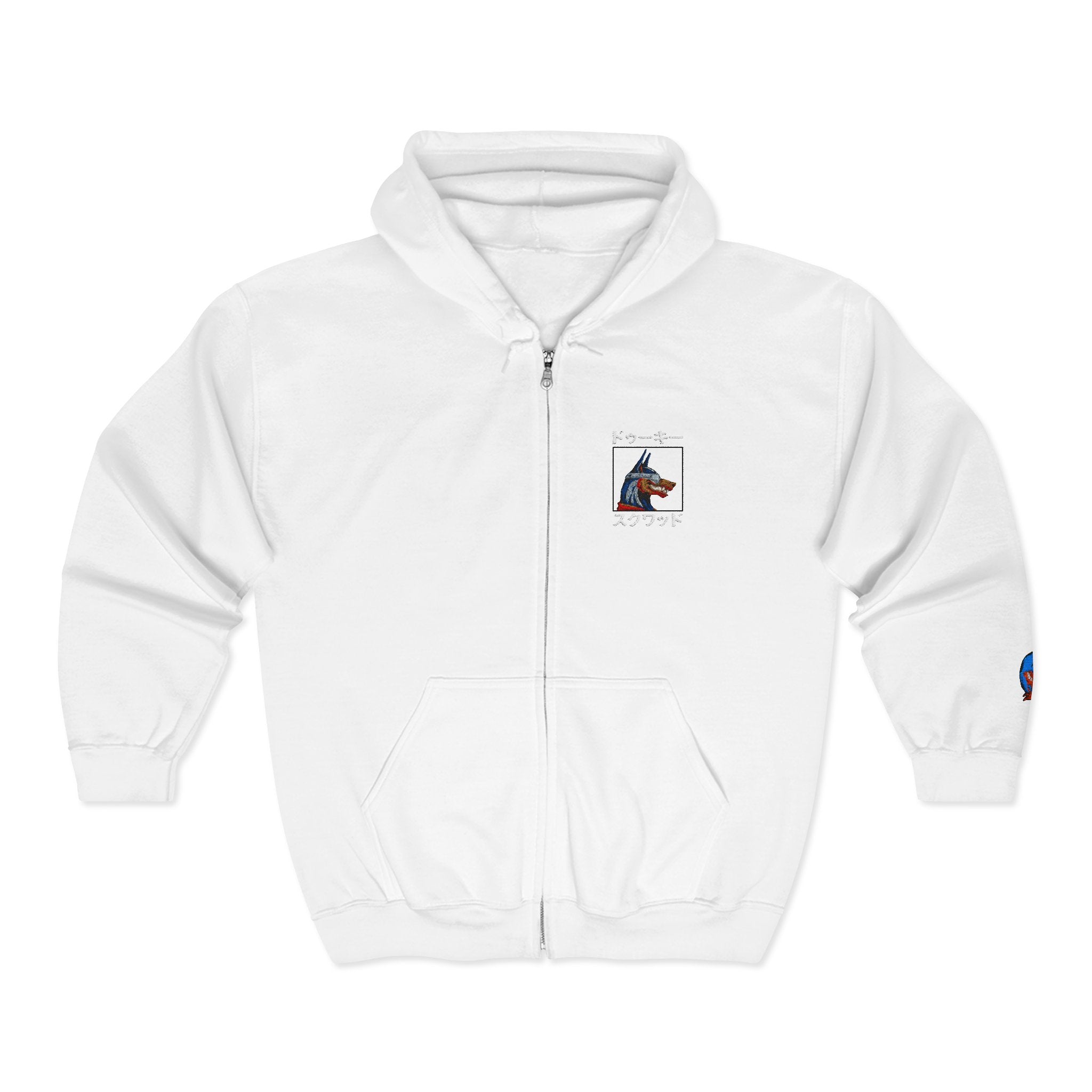 Dooky Squad unisex heavy blend full-zip hooded sweatshirt