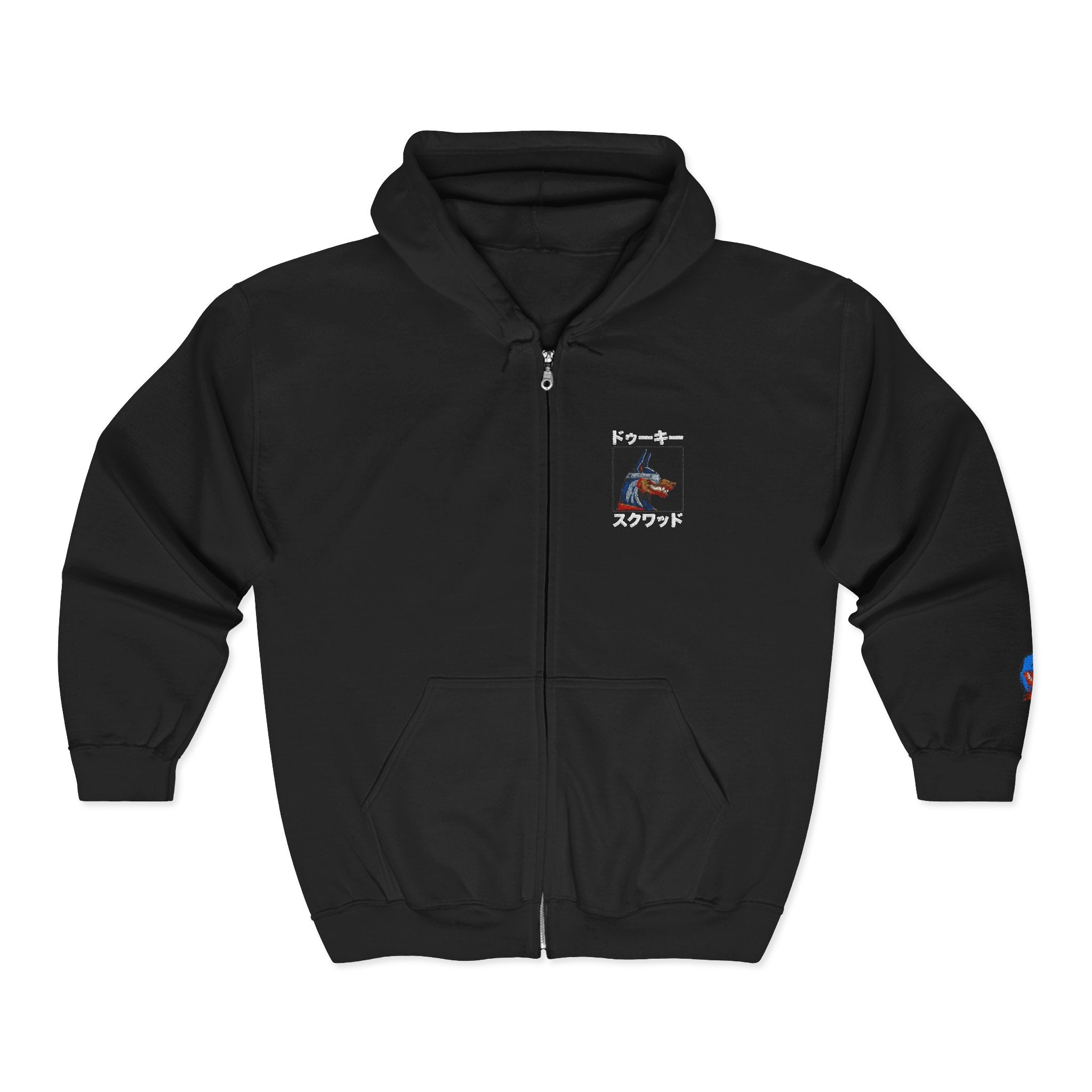 Dooky Squad unisex heavy blend full-zip hooded sweatshirt