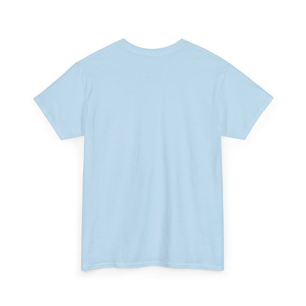 Yin Yang Brushstroke T-Shirt — Red & Blue Balance Graphic Tee