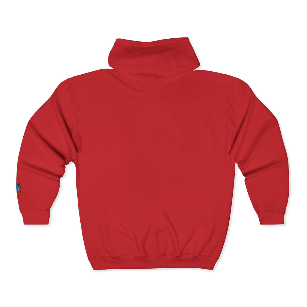 Dooky Squad unisex heavy blend full-zip hooded sweatshirt