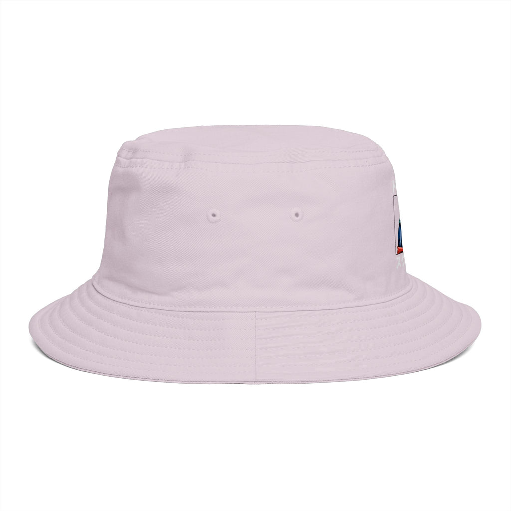 Dooky Squad manga design bucket hat with Katta Kanna text