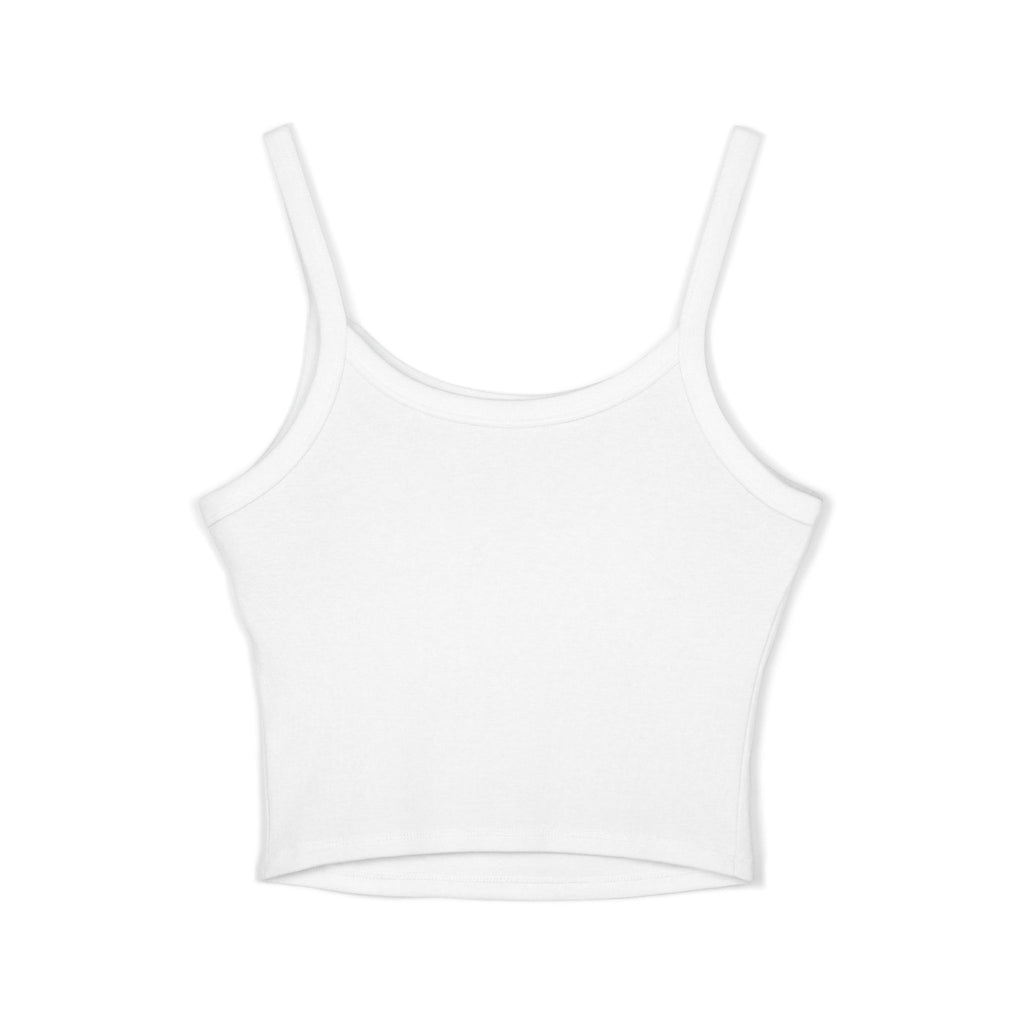 Women's Spaghetti Strap Tank Top — Red & Blue Yin Yang Fox Graphic Tank