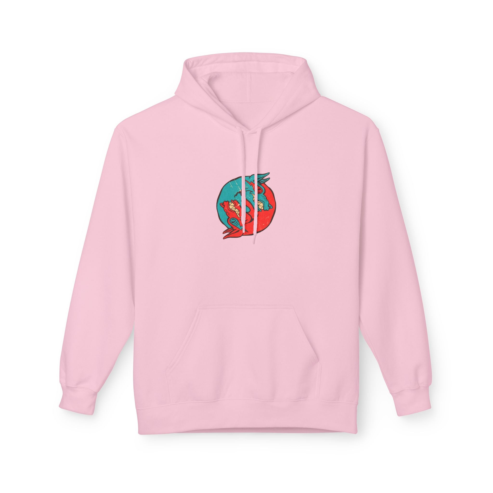 Dooky Squad comic cover hoodie with superhero graphic back print